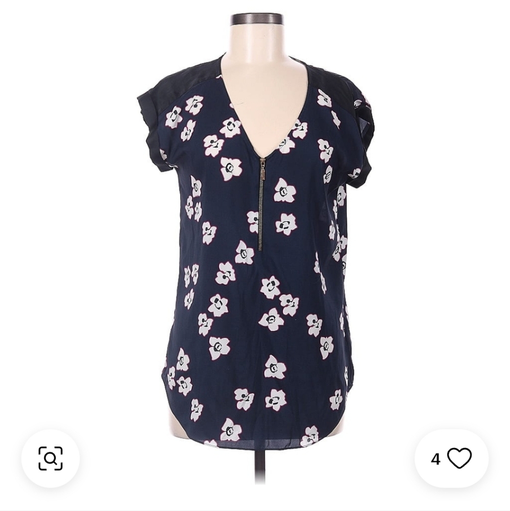 Express flower blouse
